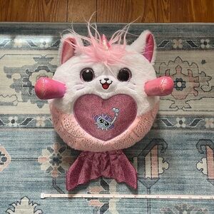 Zuru Rainbocorn Mermaidcorn Surprise Plush White and pink